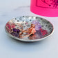 DAISY PEWTER RING DISH
