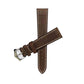 DARK BROWN LEATHER WATCH STRAP