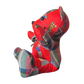 TEE TIME VINTAGE SILK SCARF PATCHWORK TEDDY BEAR