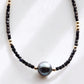 TAHITIAN PEARL AND GEMSTONE NECKLACE - IOLANA