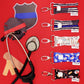 THIN RED LINE LIPPYCLIP® LIP BALM HOLDER