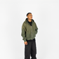 THE LABEL WEATHERED ZIP UP