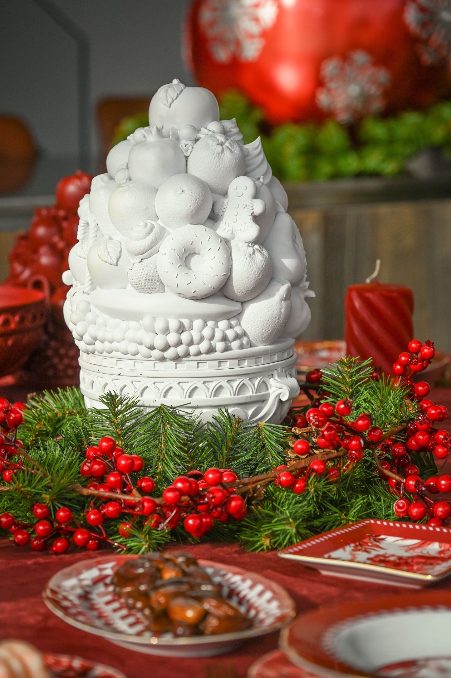 TABLE CENTERPIECE - LE ROUGE