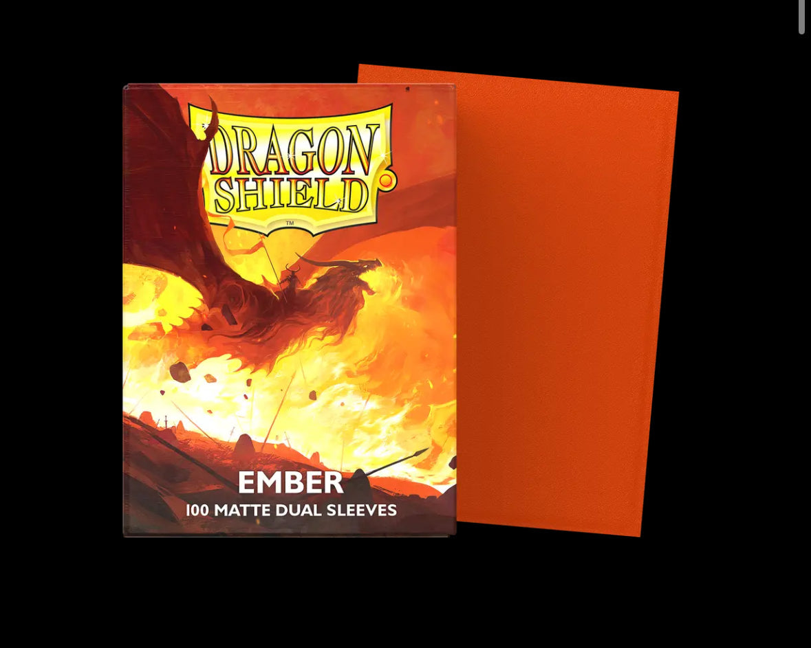 TCG TRADING CARD SHIELD MATTE DUAL PENNY SLEEVES