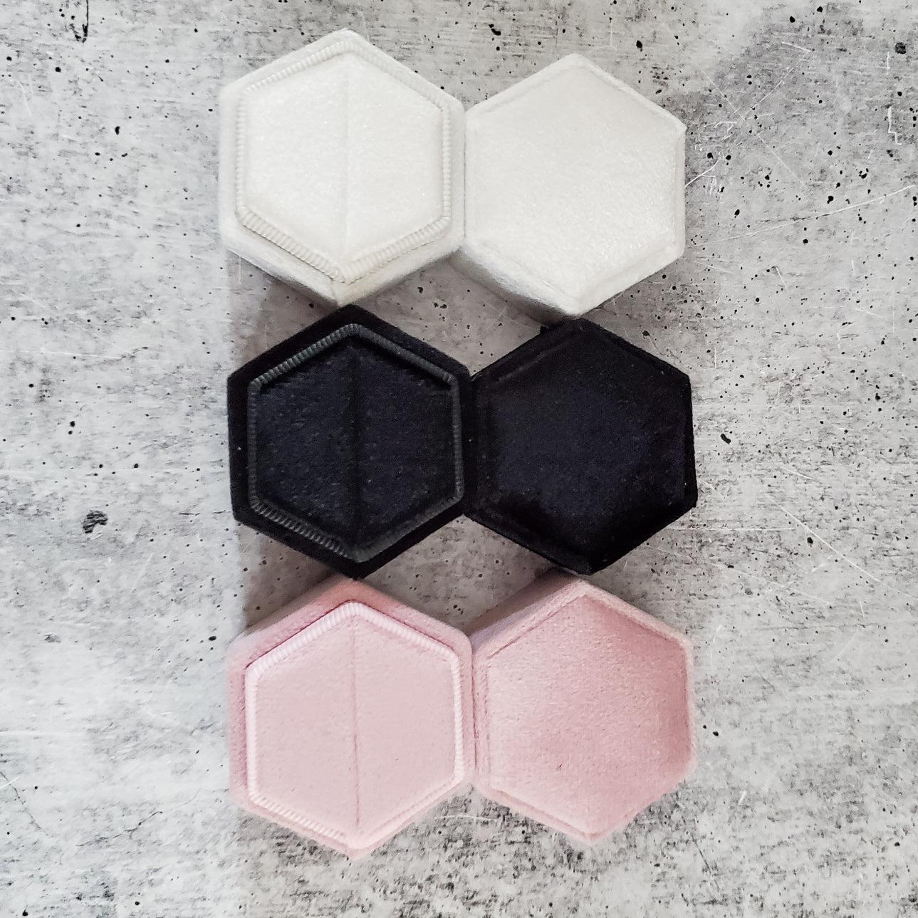 FUNNY CUSTOM VELVET RING BOX