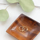 GOLD BEADED FAUX PIERCING HOOP EARRINGS