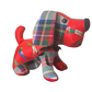 TEE TIME VINTAGE SILK SCARF PATCHWORK PUPPY