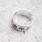 HEMP LEAF SILVER RING