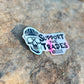 SUPPORT THE TRADES SKULL STICKER