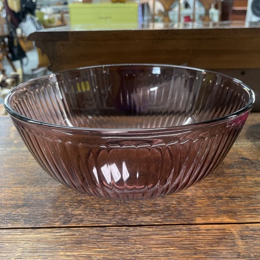 PURPLE LARGE PYREX BOWL