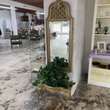 Vintage Long Wall Mirror + Lowboy Console