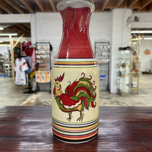 ROOSTER VASE-Thriftique Marketplace