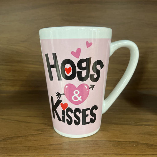 HUGS & KISSES TALL MUG