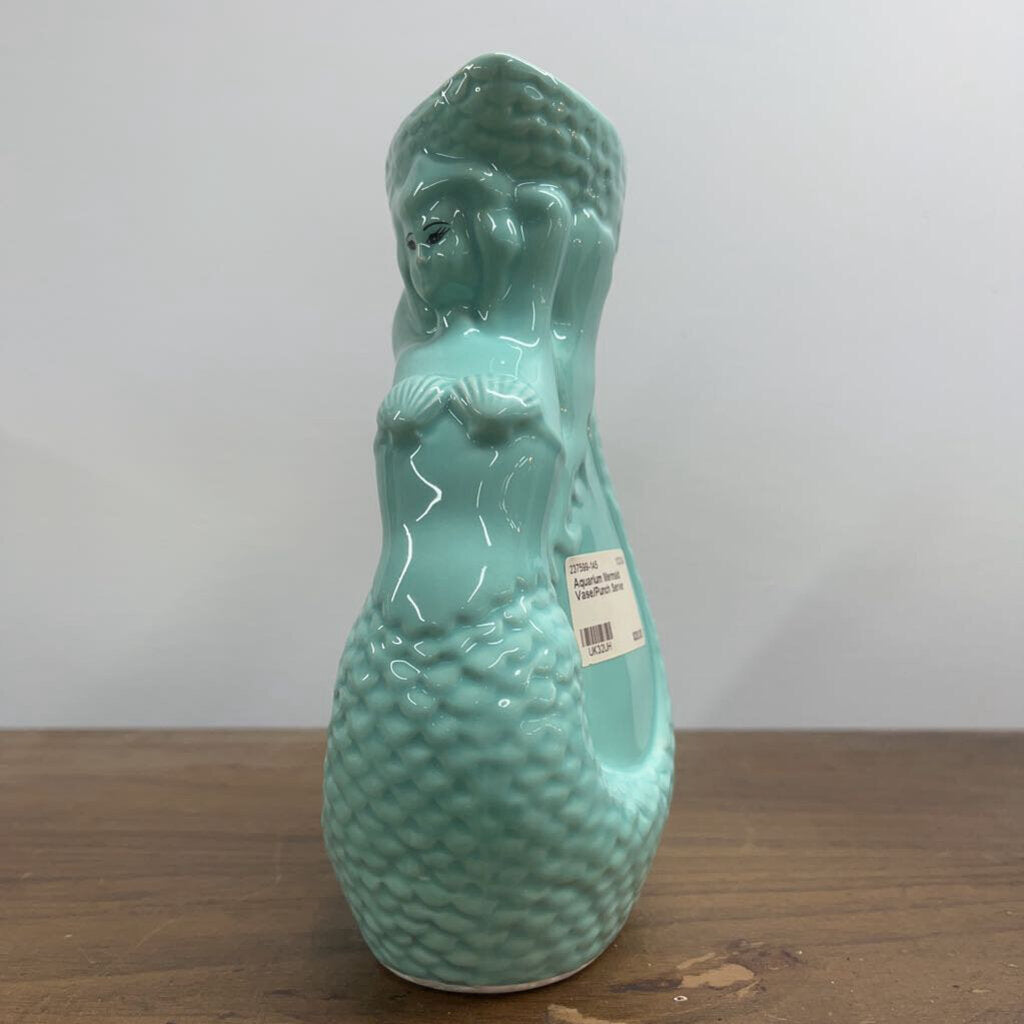 AQUARIUM MERMAID VASE/PUNCH SERVER