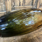 VINTAGE GREEN AMBER VASE-Thriftique Marketplace