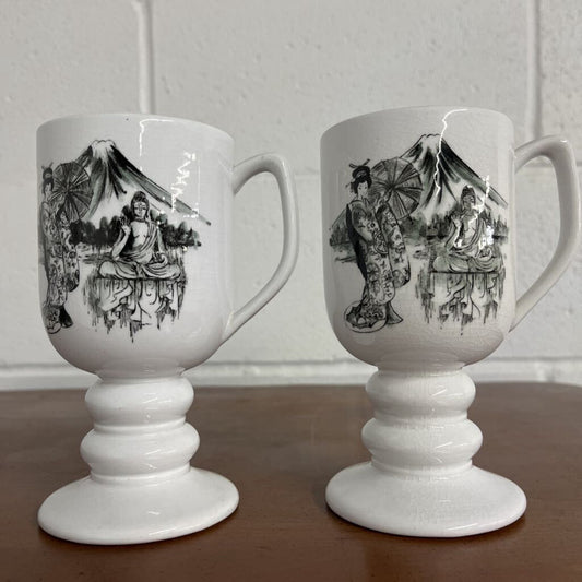 KAYSONS CONTINENTAL CUPS (1965) SET OF 2-Thriftique Marketplace