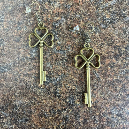 KEY EARRINGS LARGE