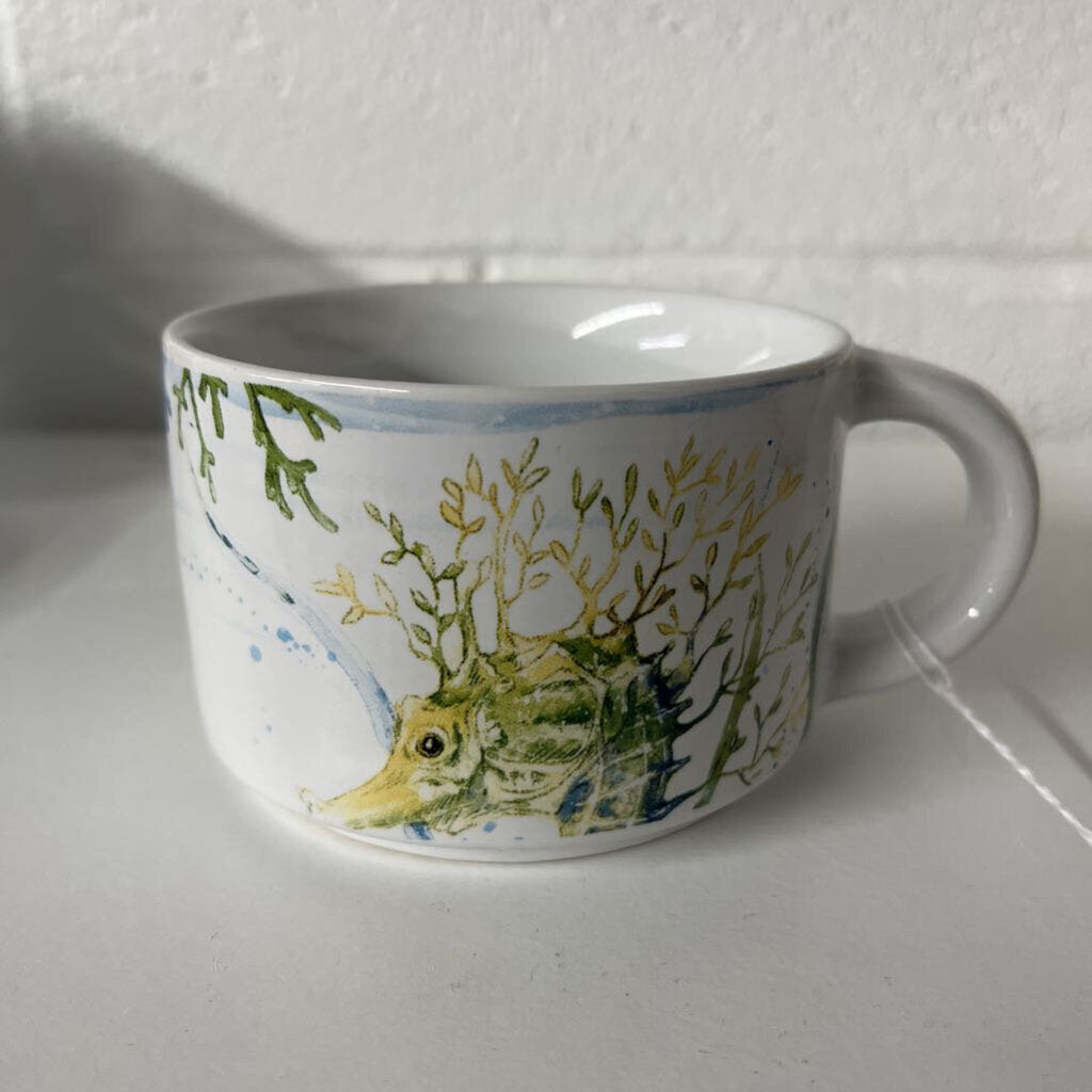 PIER 1 SEA LIFE MUG SET