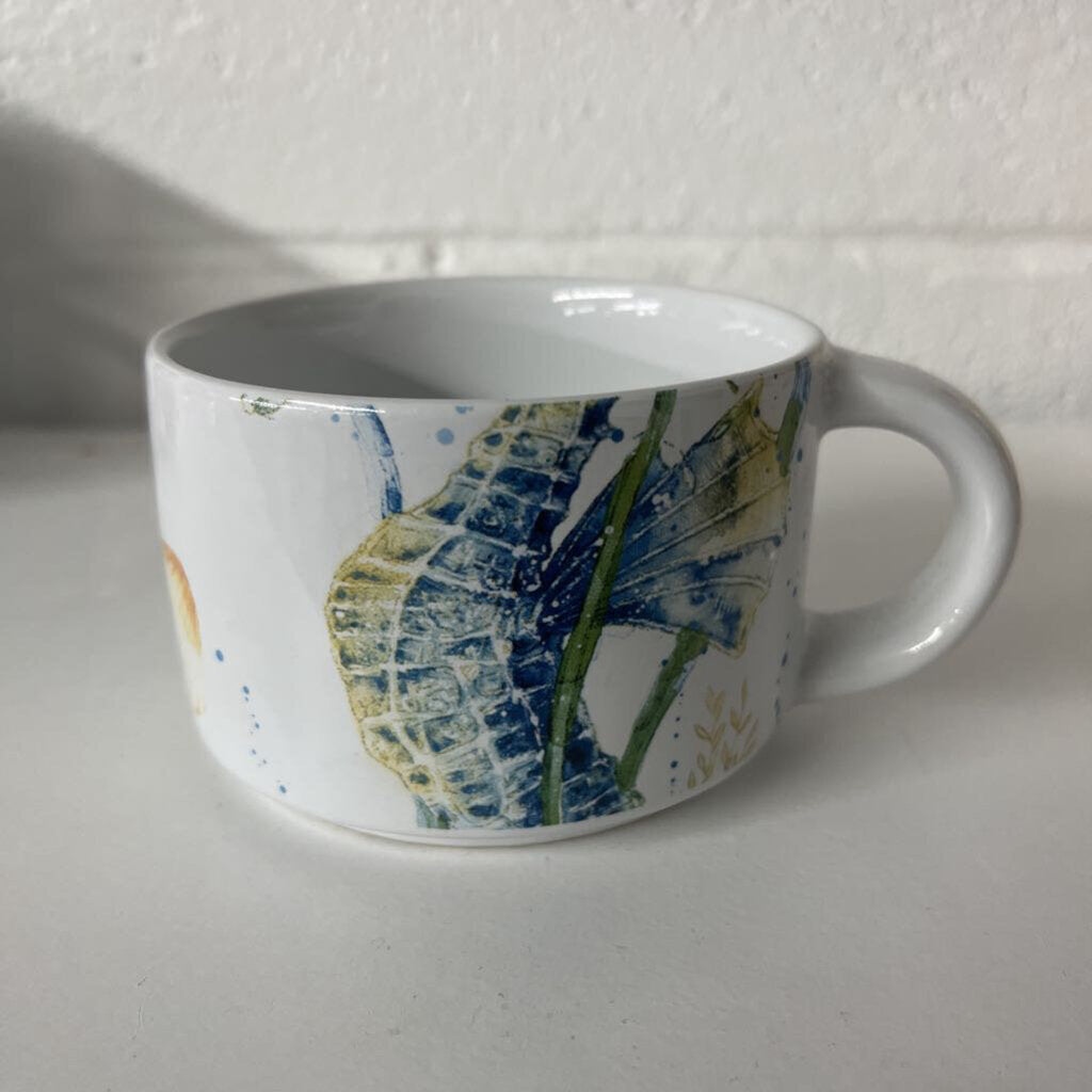 PIER 1 SEA LIFE MUG SET