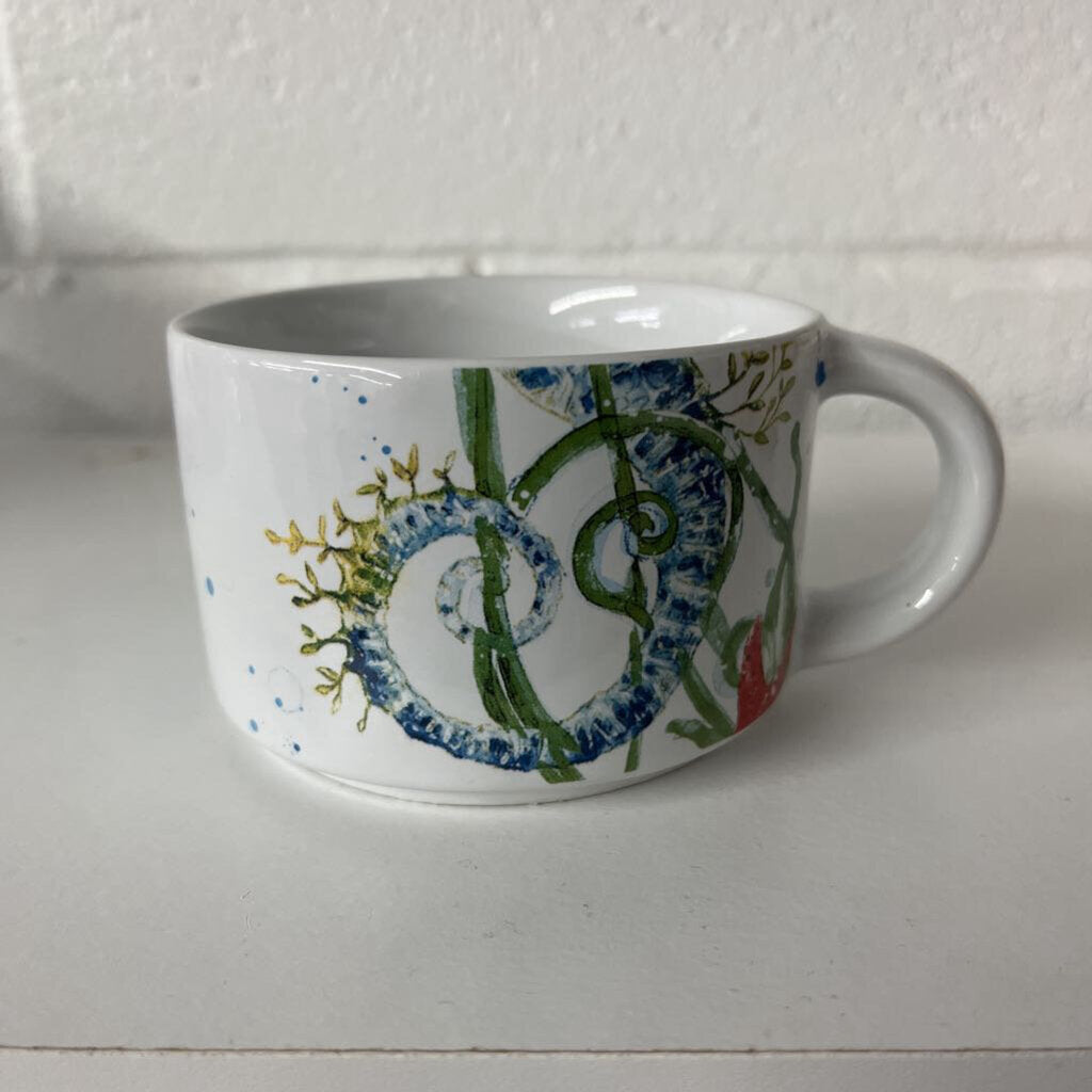 PIER 1 SEA LIFE MUG SET