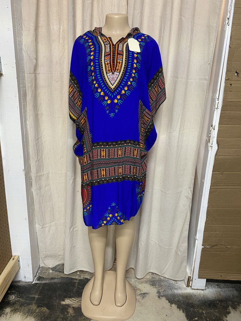 DASHIKI -LONG HOODED