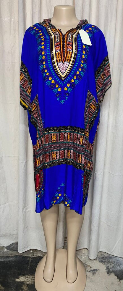 DASHIKI -LONG HOODED