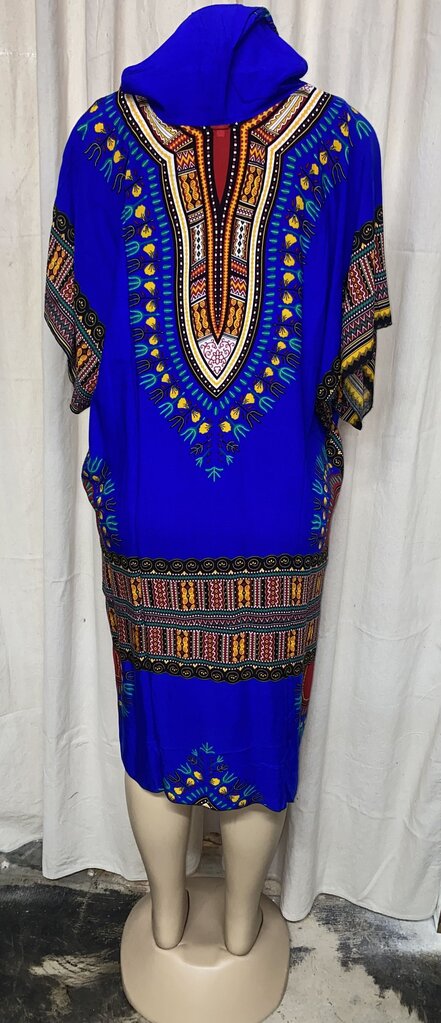 DASHIKI -LONG HOODED