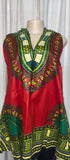 DASHIKI -SLEEVELESS HOODED