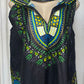 DASHIKI -SLEEVELESS HOODED