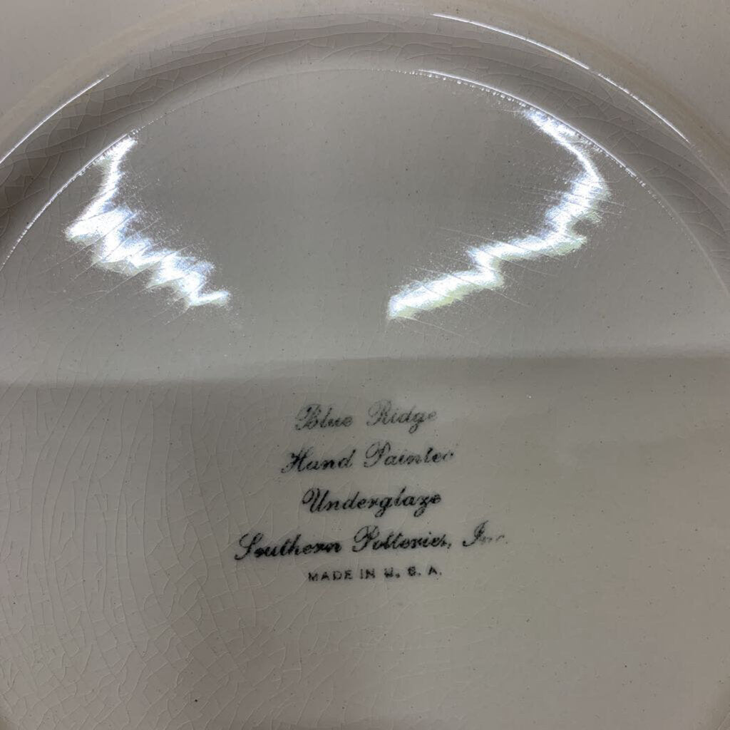 BLUE RIDGE SOUTHERN POTTERIES DINNER PLATE 9.5"