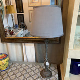 Gray table lamp