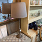 Gray table lamp