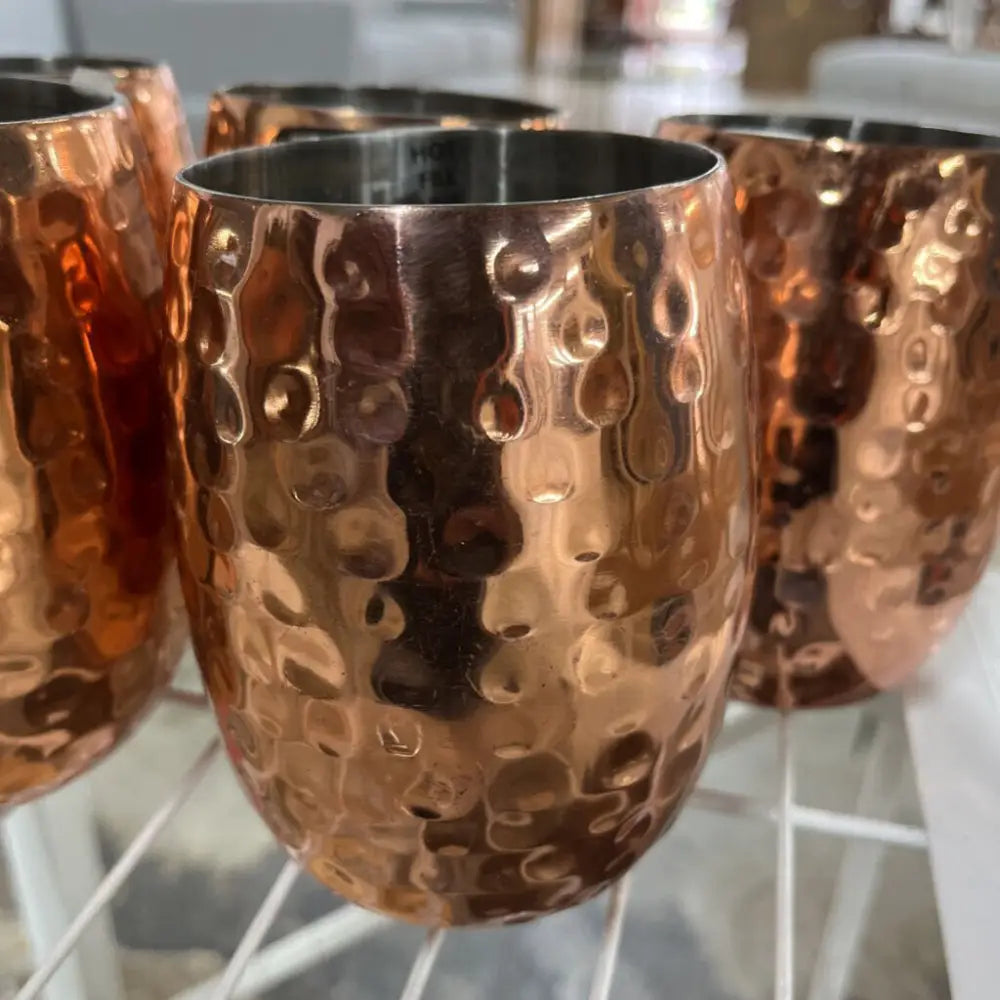 MOSCOW MULE HAMMER COPPER MULES - SET (5)