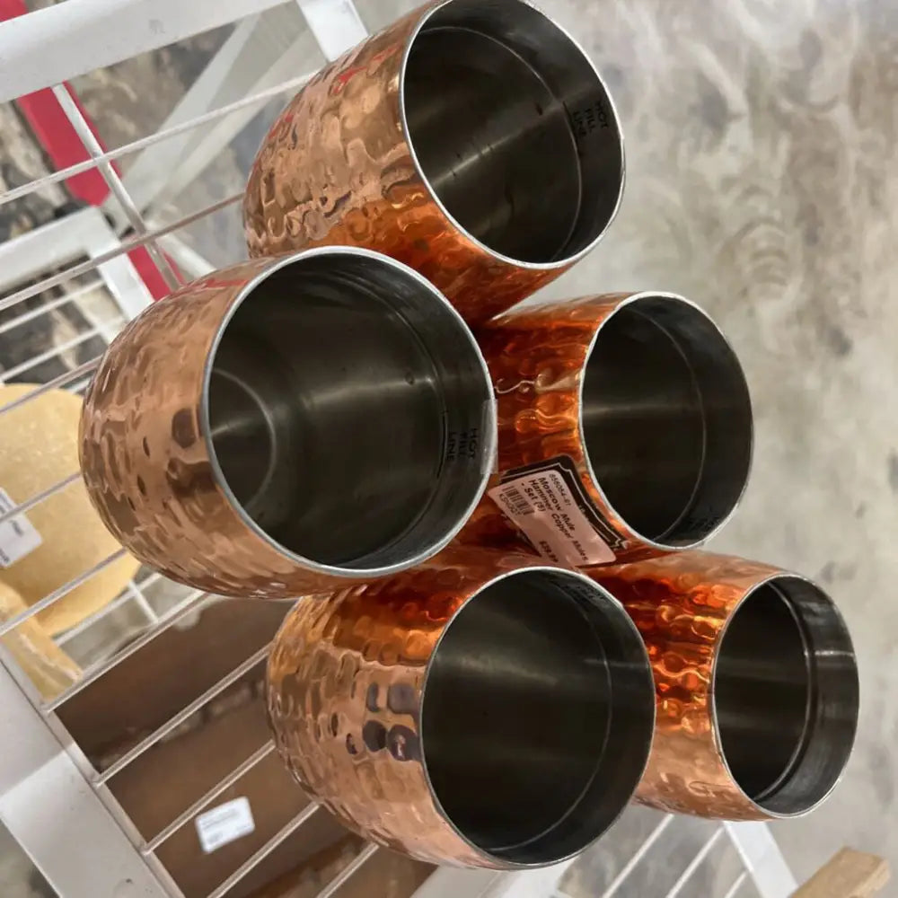 MOSCOW MULE HAMMER COPPER MULES - SET (5)