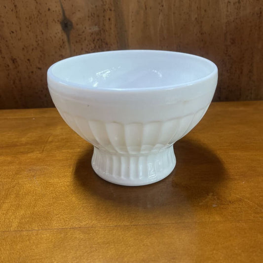 MILK GLASS BOWL