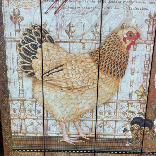 LARGE BUFF BRAHMA CHICKEN PICTURE
