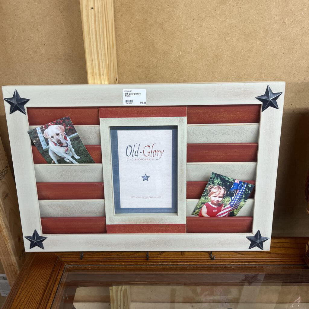 OLD GLORY PICTURE FRAME