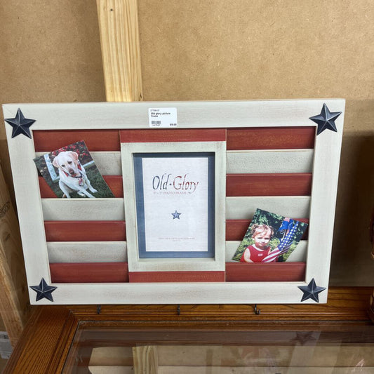 OLD GLORY PICTURE FRAME