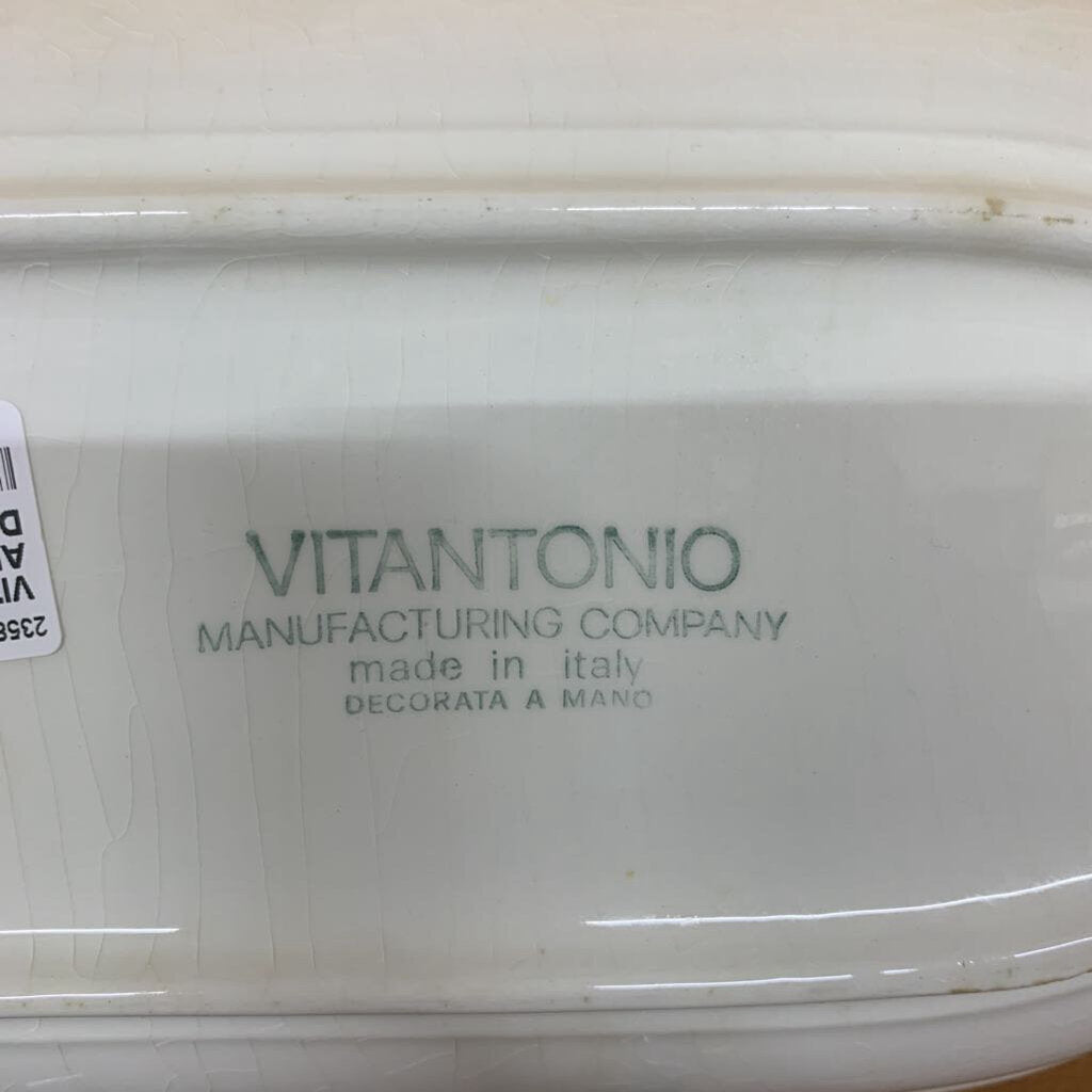 VITANTONIO ITALY ANTIPASTA SERVING DISH