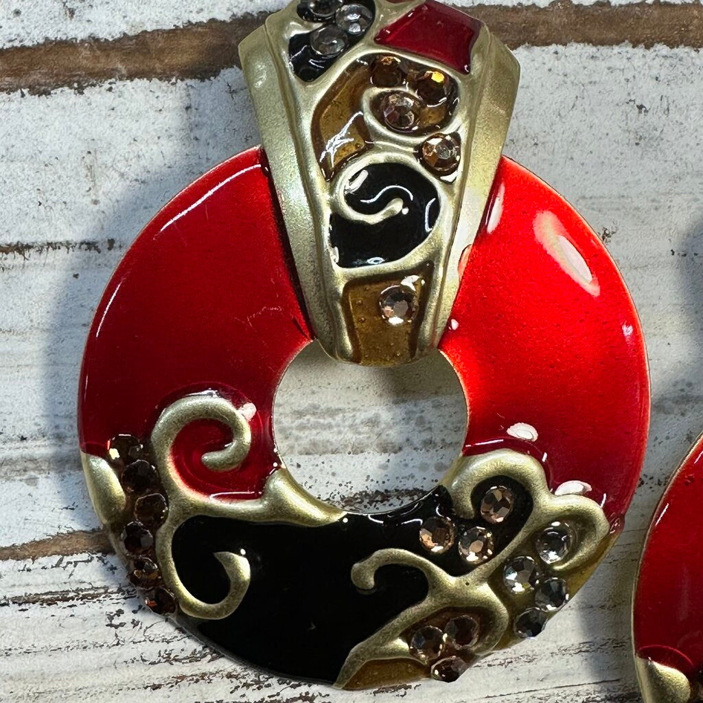 VTG CLIP ON EARRINGS