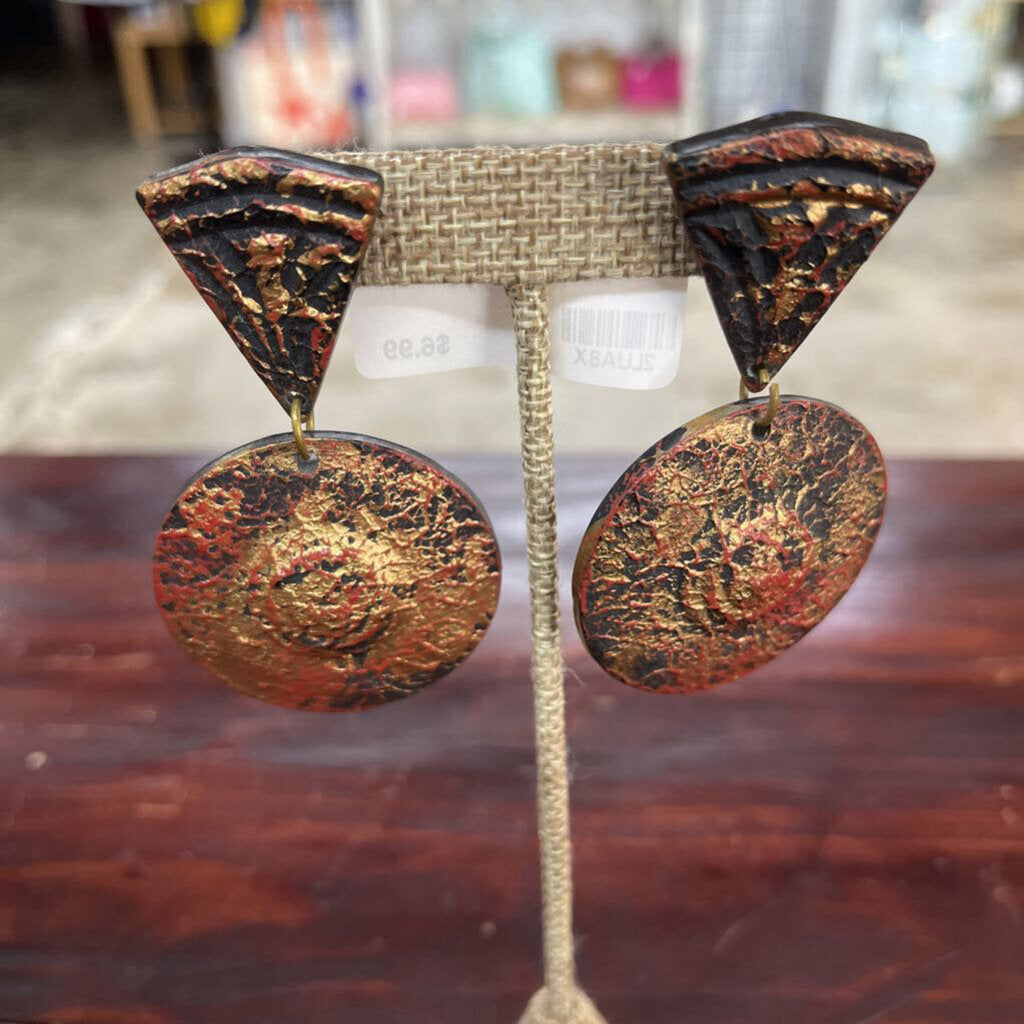 VINTAGE STATEMENT EARRINGS-Thriftique Marketplace