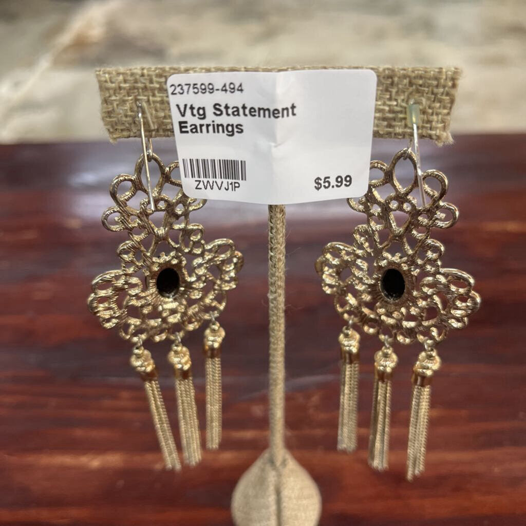 VINTAGE STATEMENT EARRINGS