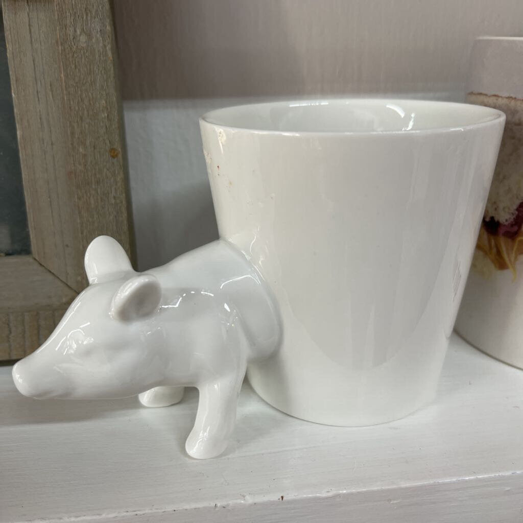 Small pig planter