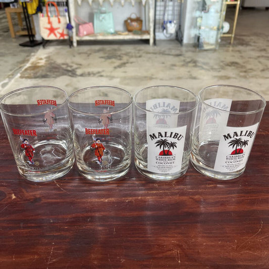 OLD FASHIONED DRINK GLASSES - SET OF 4