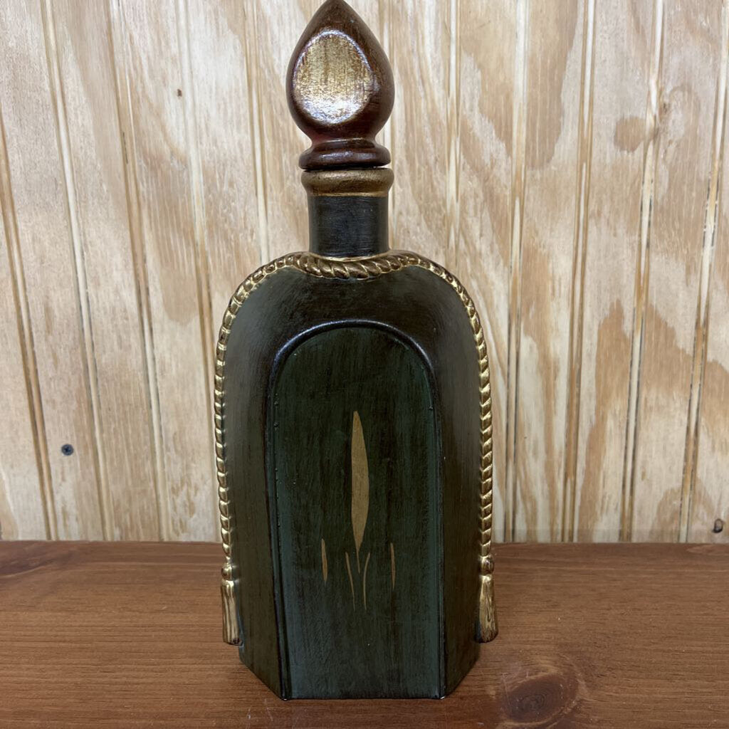 VINTAGE WINE BOTTLE DECANTER MADE IN ITALY