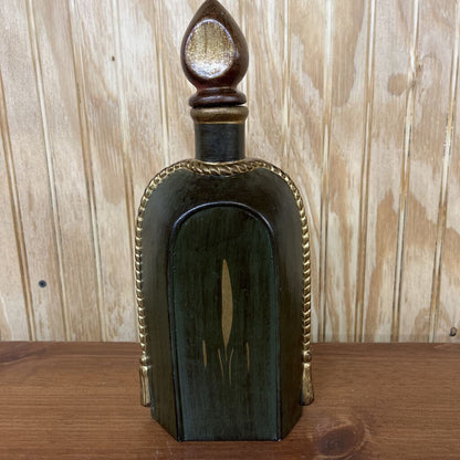 VINTAGE WINE BOTTLE DECANTER MADE IN ITALY
