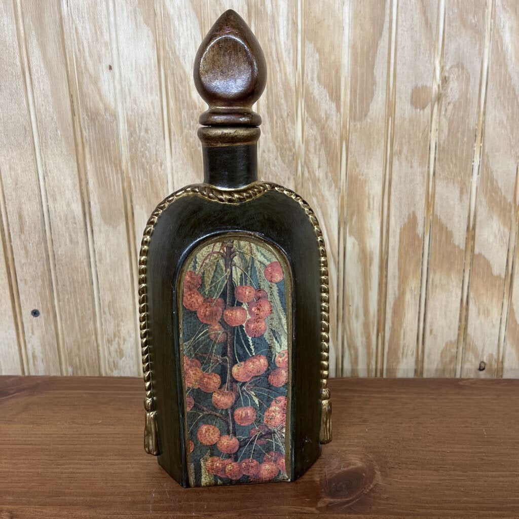 VINTAGE WINE BOTTLE DECANTER MADE IN ITALY
