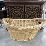 NATURAL WICKER BASKET