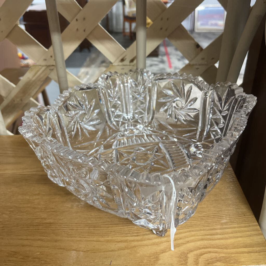 BOHEMIAN CRYSTAL BOWL