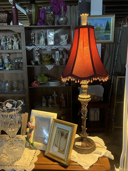 OLD BROWN LAMP